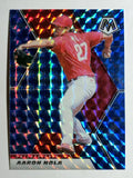 2021 Panini Mosaic Mosaic Blue Camo #40 Aaron Nola