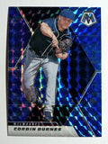 2021 Panini Mosaic Mosaic Blue Camo #169 Corbin Burnes