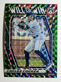 2021 Panini Mosaic Will to Win Mosaic Green #10 Carlos Correa