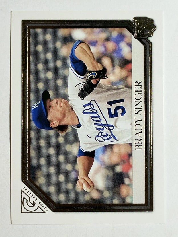 2021 Topps Gallery #66 Brady Singer RC