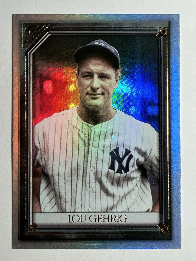 2021 Topps Gallery Rainbow Foil #139 Lou Gehrig