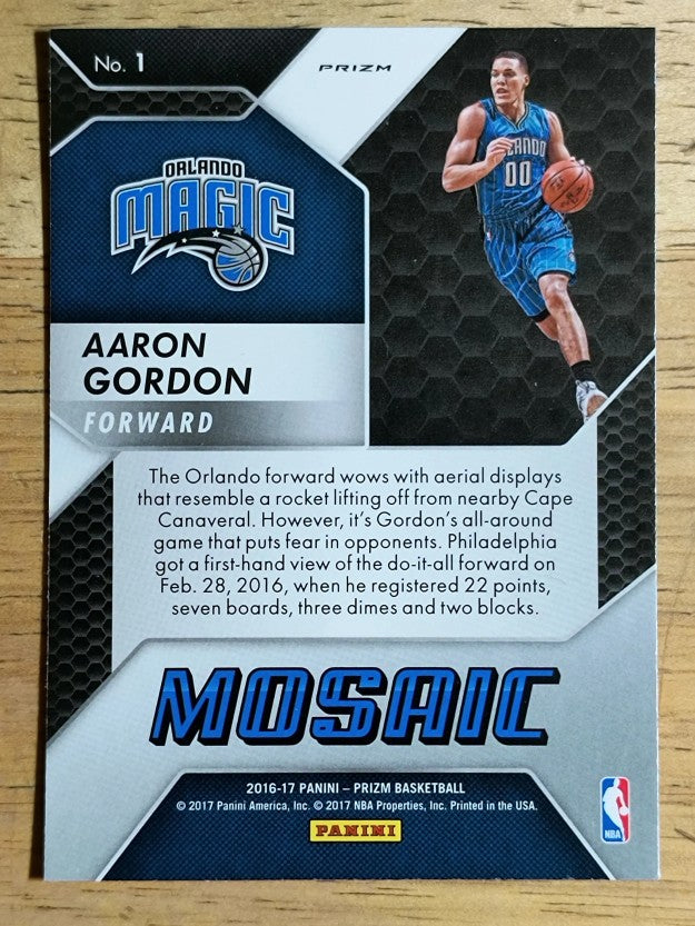 2016-17 Panini Prizm Mosaic #1 Aaron Gordon