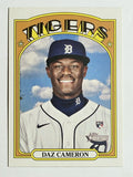 2021 Topps Heritage #575 Daz Cameron RC