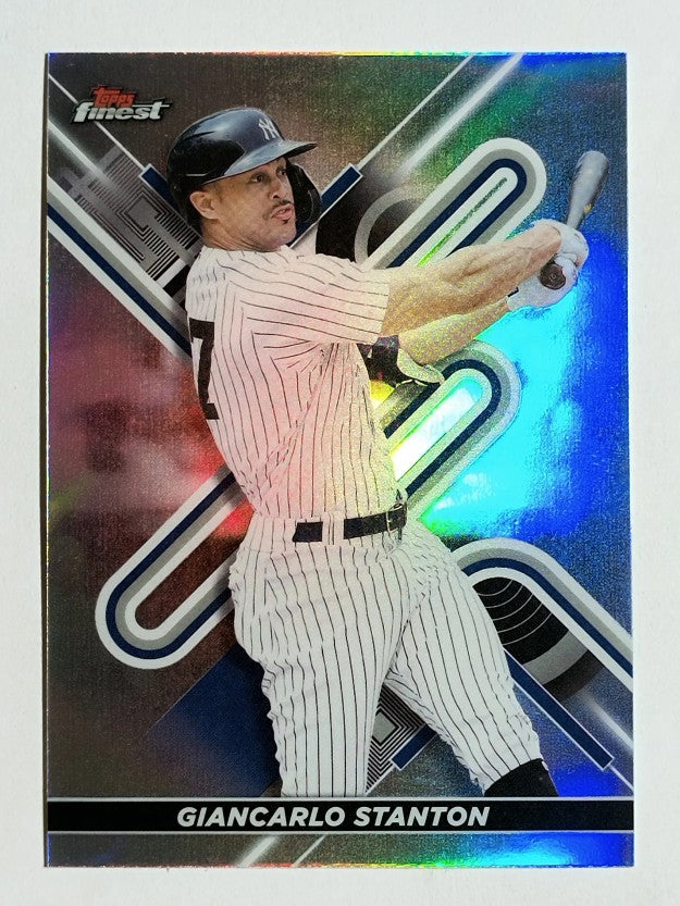 2022 Finest Refractors #76 Giancarlo Stanton