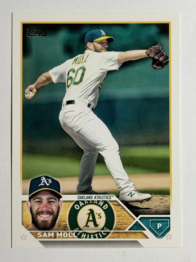 2023 Topps #8 Sam Moll RC