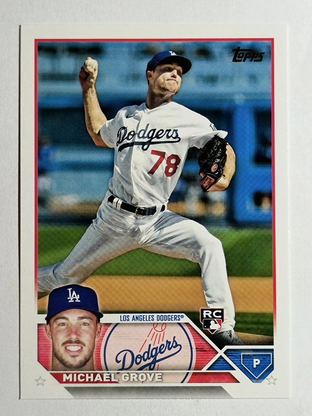 2023 Topps #15 Michael Grove RC