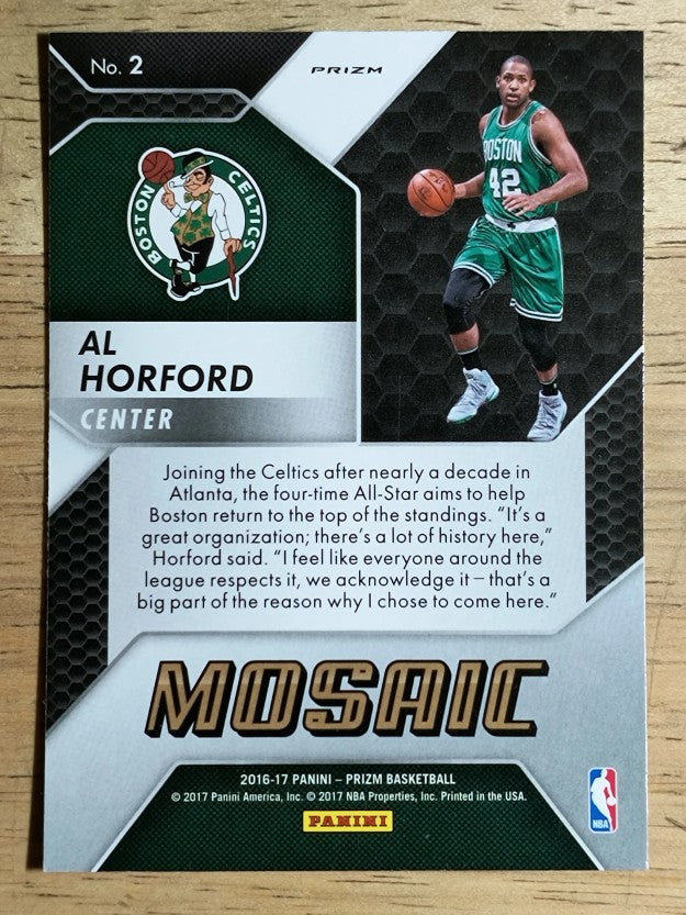 2016-17 Panini Prizm Mosaic #2 Al Horford