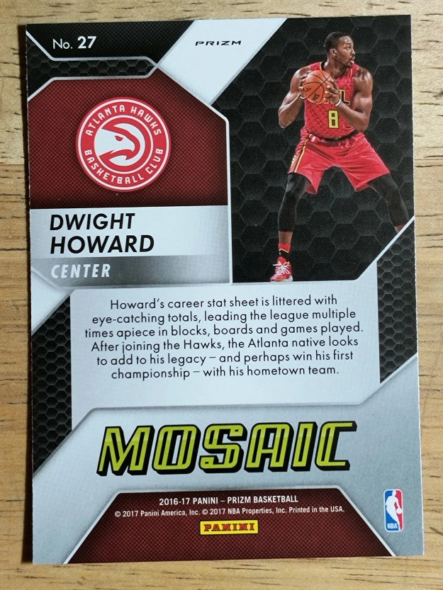 2016-17 Panini Prizm Mosaic #27 Dwight Howard