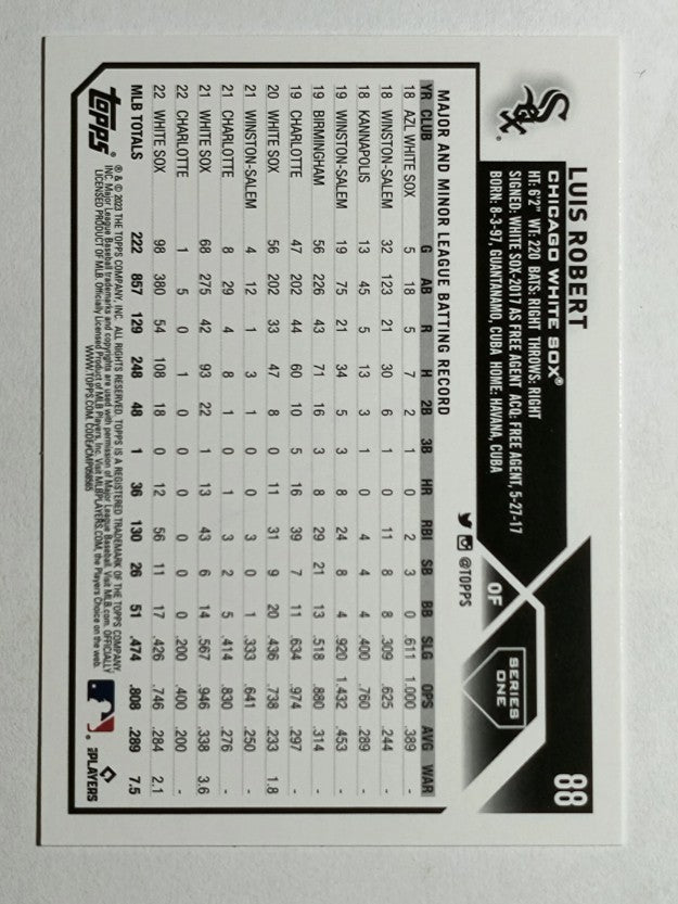 2023 Topps #88 Luis Robert