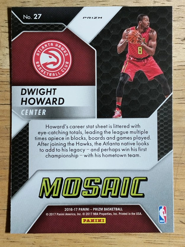 2016-17 Panini Prizm Mosaic #27 Dwight Howard