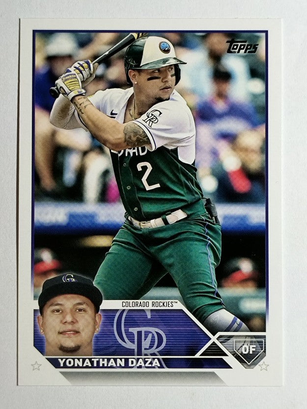 2023 Topps #122 Yonathan Daza