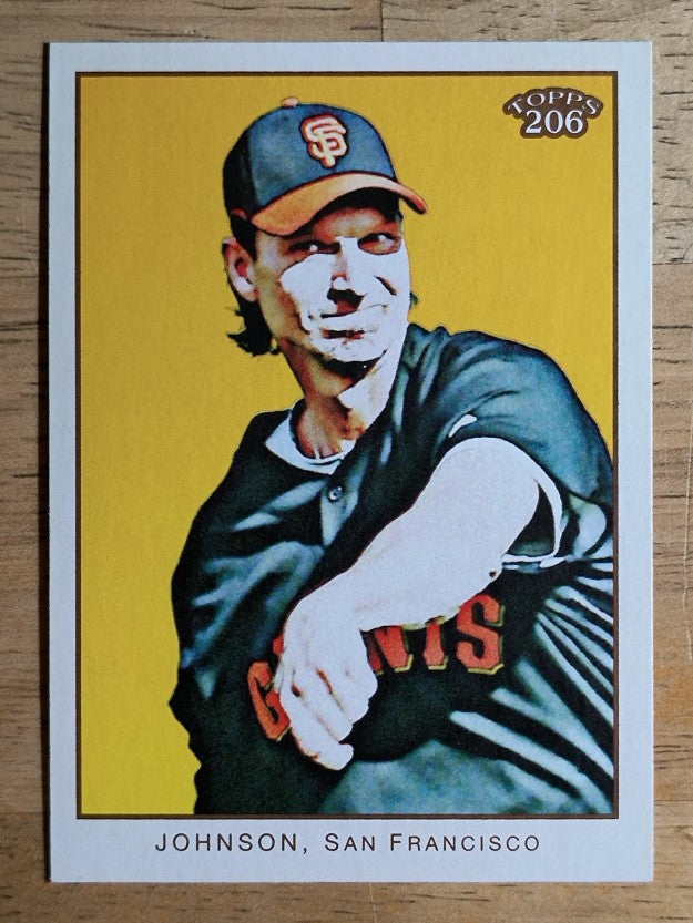 2009 Topps 206 #82 Randy Johnson