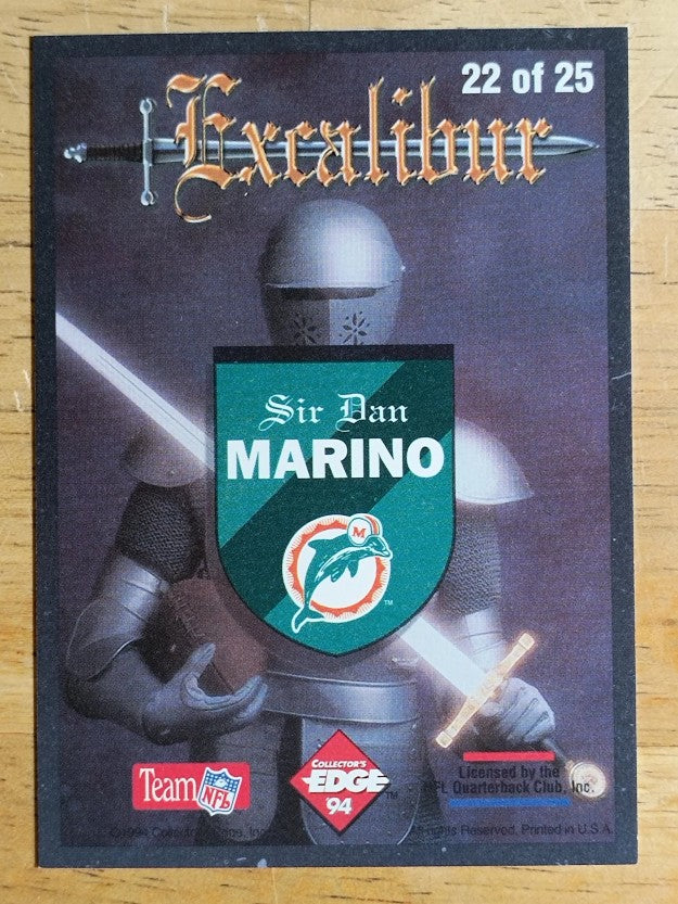 1994 Excalibur 22K #22 Dan Marino