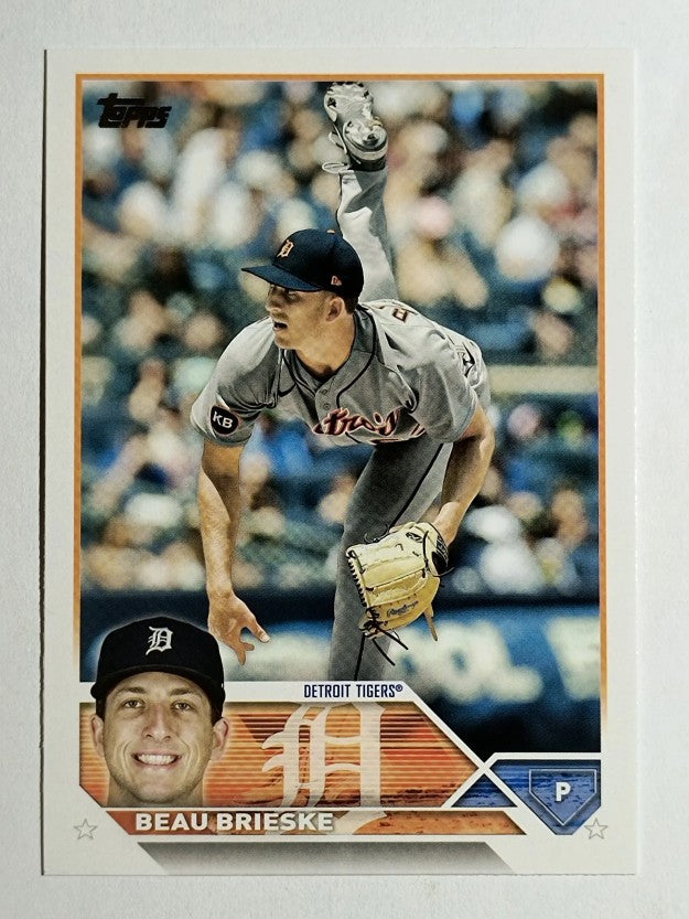 2023 Topps #184 Beau Brieske