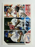 2023 Topps #211 Max Fried/Sandy Alcantara/Julio Urias LL