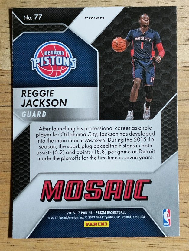 2016-17 Panini Prizm Mosaic #77 Reggie Jackson