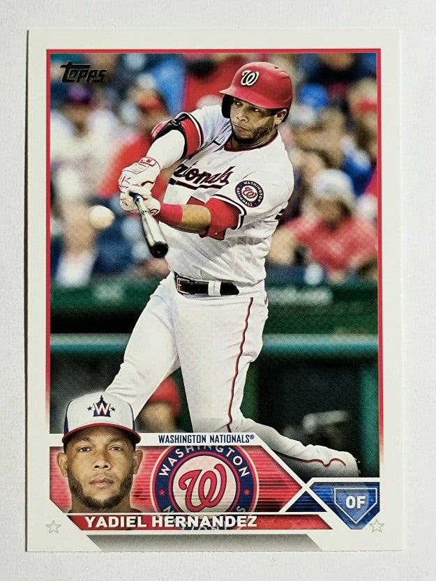 2023 Topps #257 Yadiel Hernandez