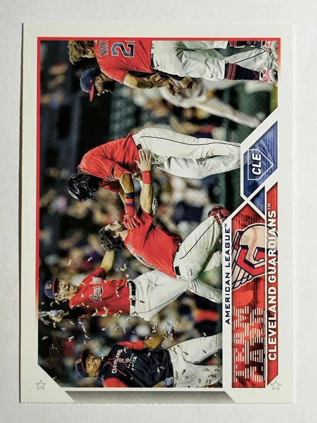 2023 Topps #271 Cleveland Guardians TC