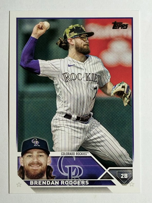2023 Topps #287 Brendan Rodgers