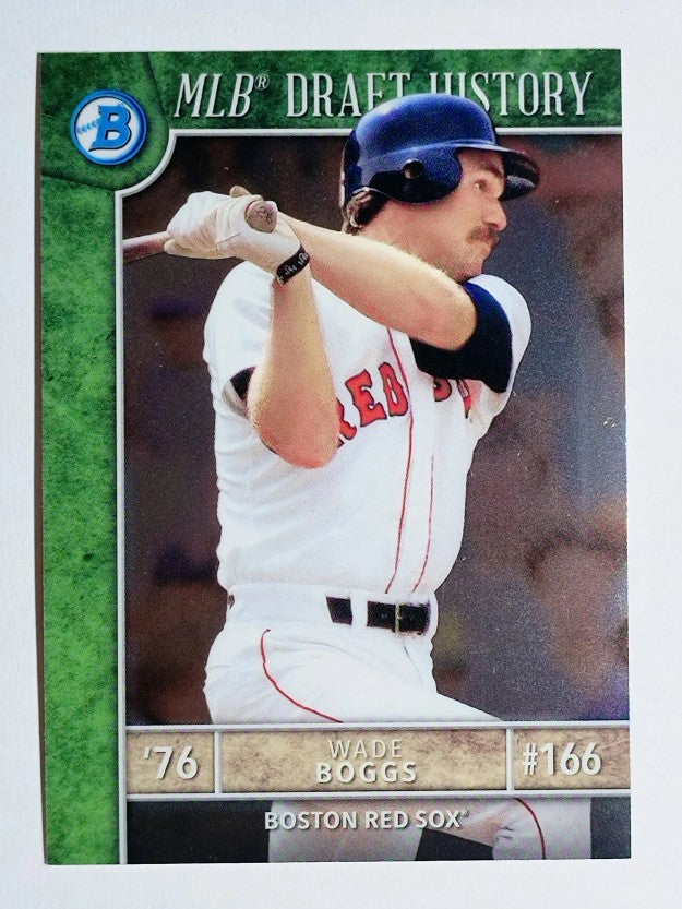 2017 Bowman Chrome Draft MLB Draft History #MLBDWB Wade Boggs