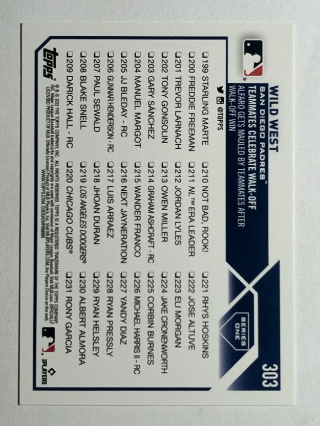 2023 Topps #303 Jorge Alfaro CC