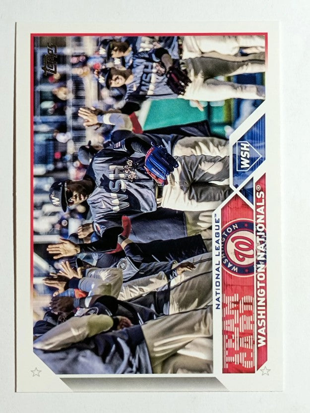2023 Topps #316 Washington Nationals TC