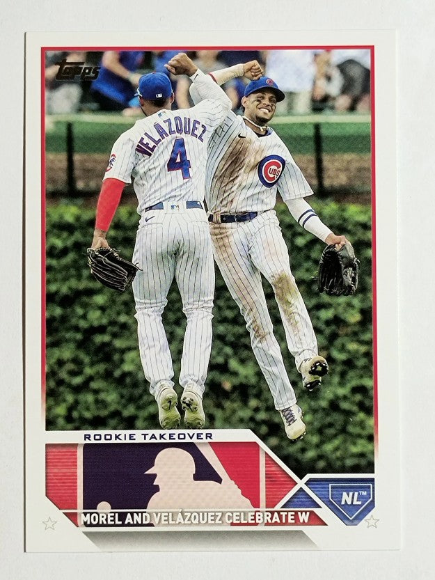 2023 Topps #376 Christopher Morel/Nelson Velazquez CC