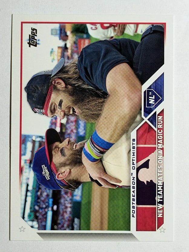 2023 Topps #432 Bryce Harper/Brandon Marsh CC