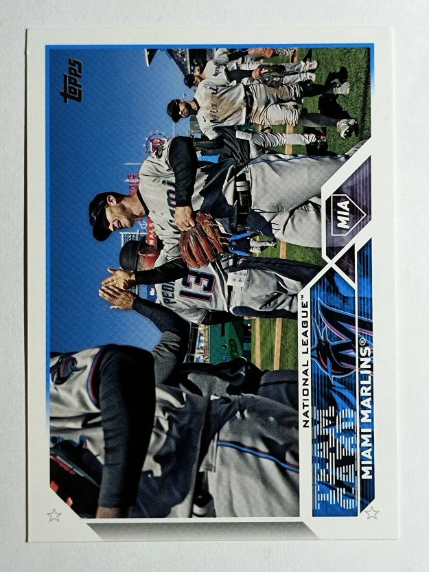 2023 Topps #473 Miami Marlins TC