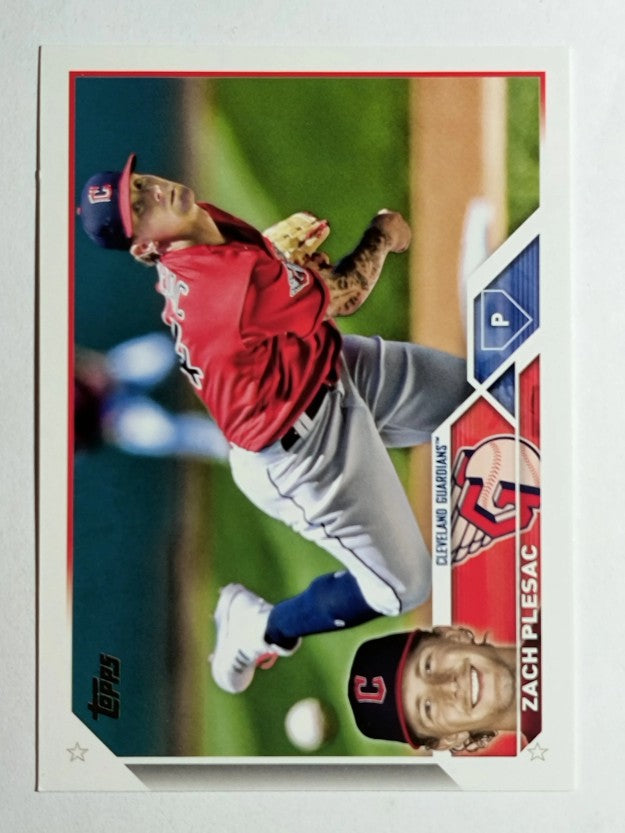 2023 Topps #476 Zach Plesac
