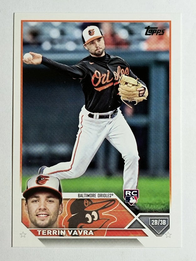 2023 Topps #524 Terrin Vavra RC