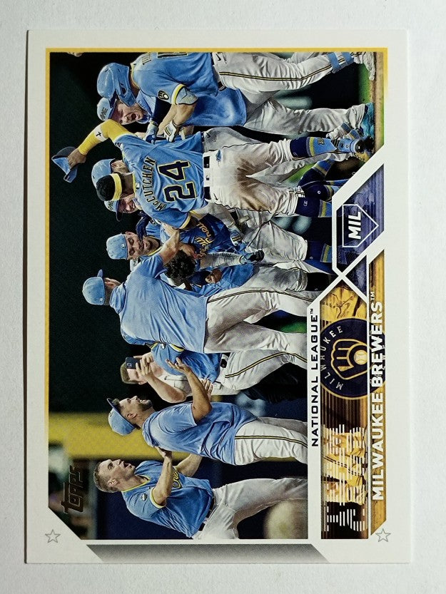 2023 Topps #533 Milwaukee Brewers TC