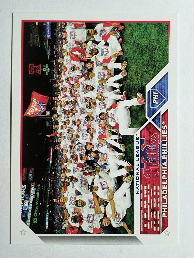 2023 Topps #567 Philadelphia Phillies TC