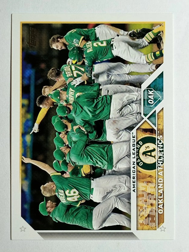 2023 Topps #577 Oakland Athletics TC
