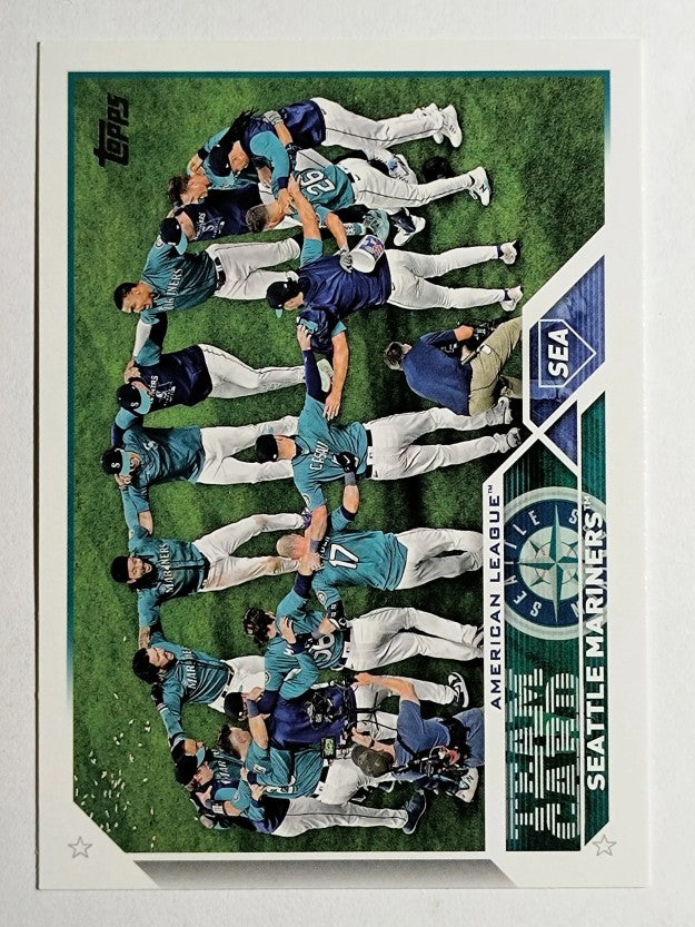 2023 Topps #627 Seattle Mariners TC