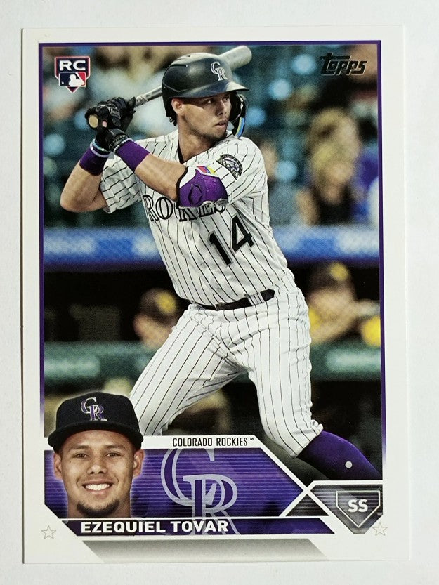 2023 Topps #651 Ezequiel Tovar RC