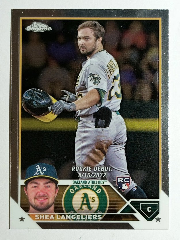 2023 Topps Chrome Update #USC32 Shea Langeliers RC