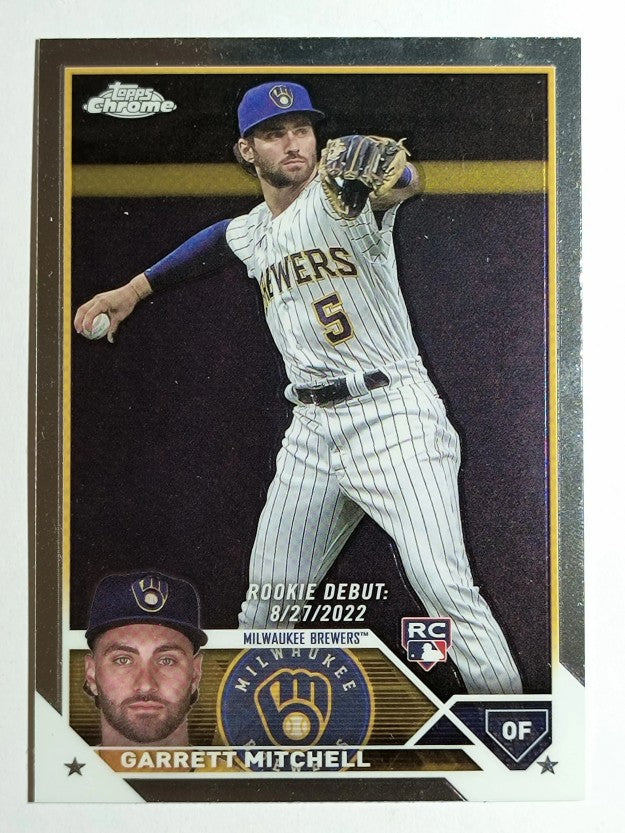 2023 Topps Chrome Update #USC56 Garrett Mitchell RC