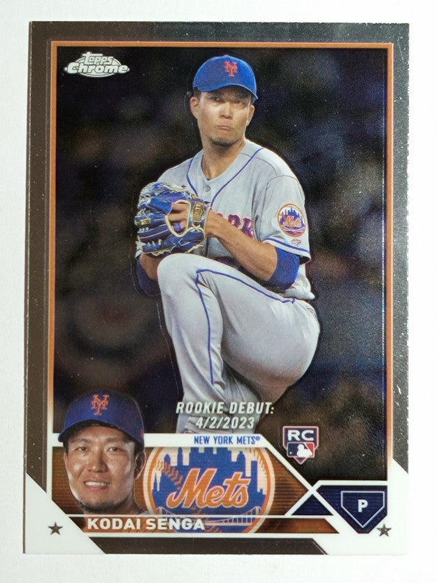 2023 Topps Chrome Update #USC124 Kodai Senga RC