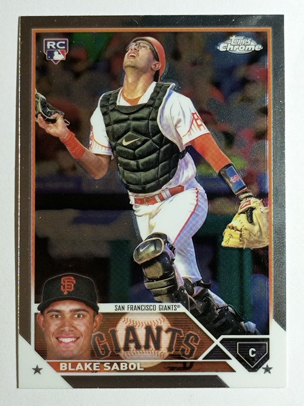 2023 Topps Chrome Update #USC151 Blake Sabol RC