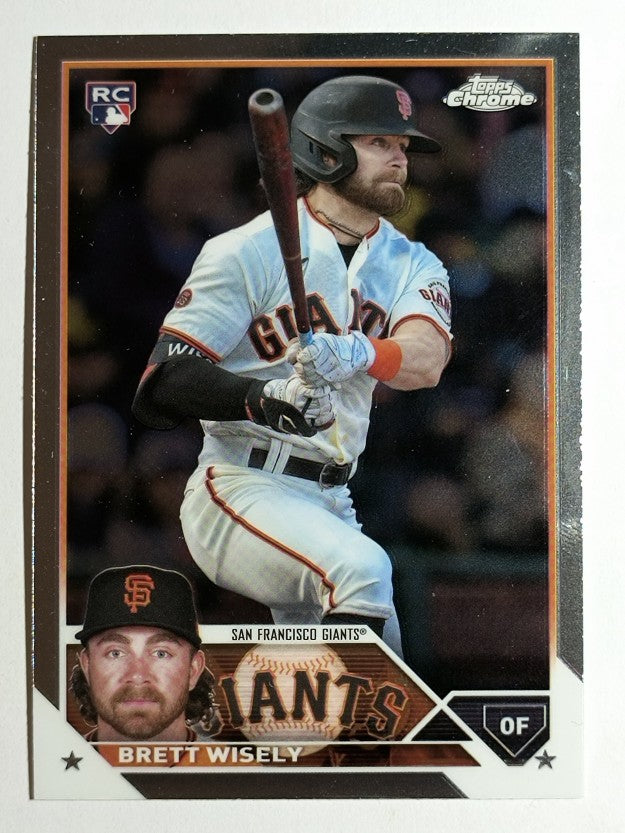 2023 Topps Chrome Update #USC214 Brett Wisely RC