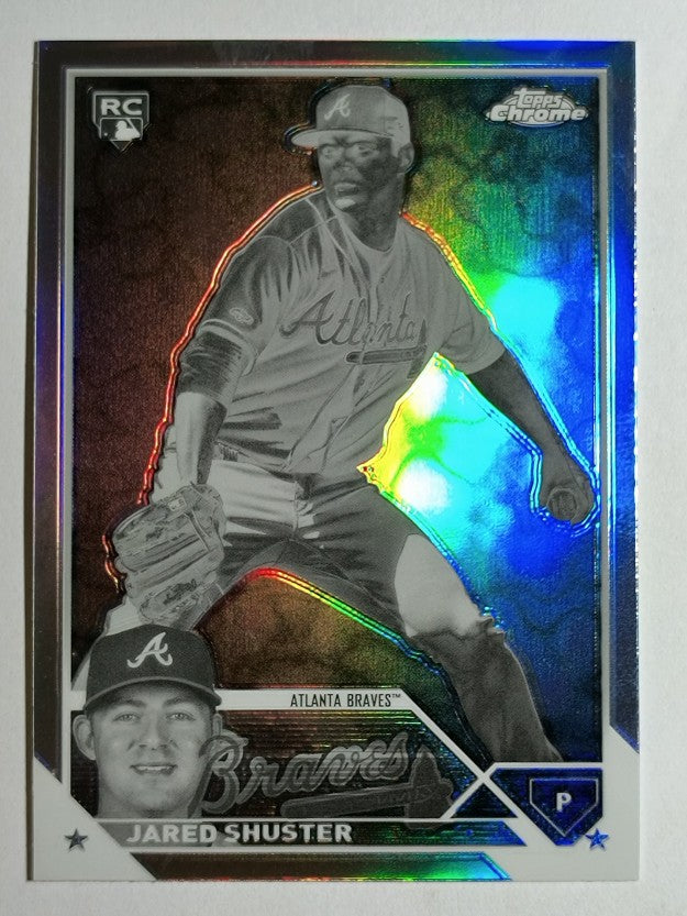 2023 Topps Chrome Update Negative Refractors #USC18 Jared Shuster