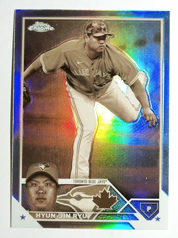 2023 Topps Chrome Update Sepia Refractors #USC101 Hyun-Jin Ryu