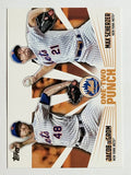 2023 Topps One Two Punch #12P15 Jacob deGrom/Max Scherzer
