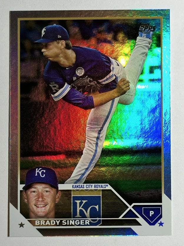 2023 Topps Rainbow Foil #328 Brady Singer