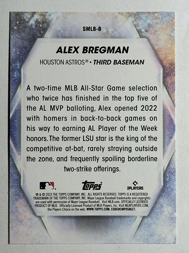 2023 Topps Stars of MLB #SMLB8 Alex Bregman