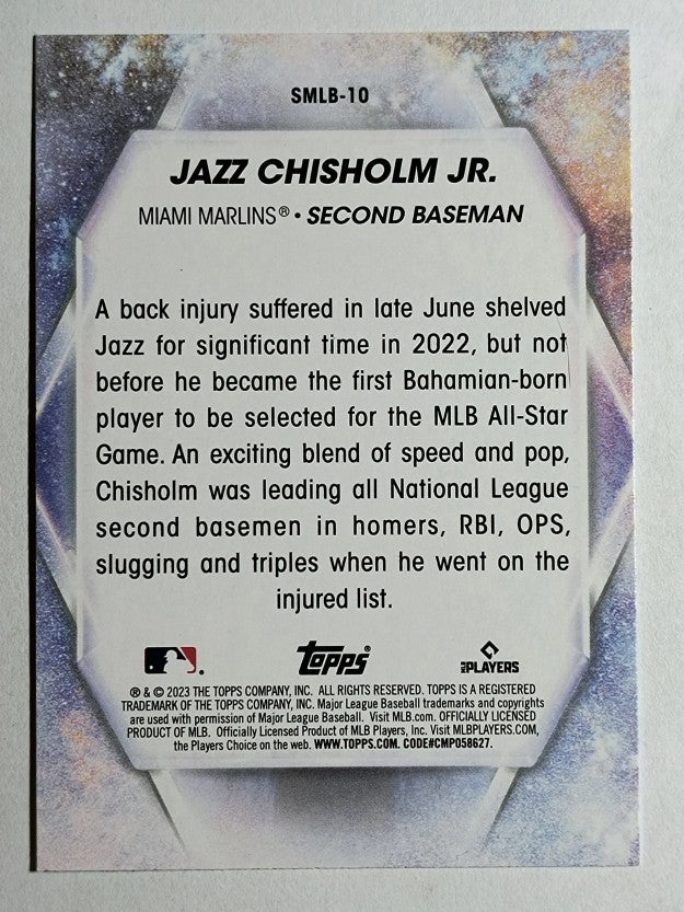2023 Topps Stars of MLB #SMLB10 Jazz Chisholm Jr.