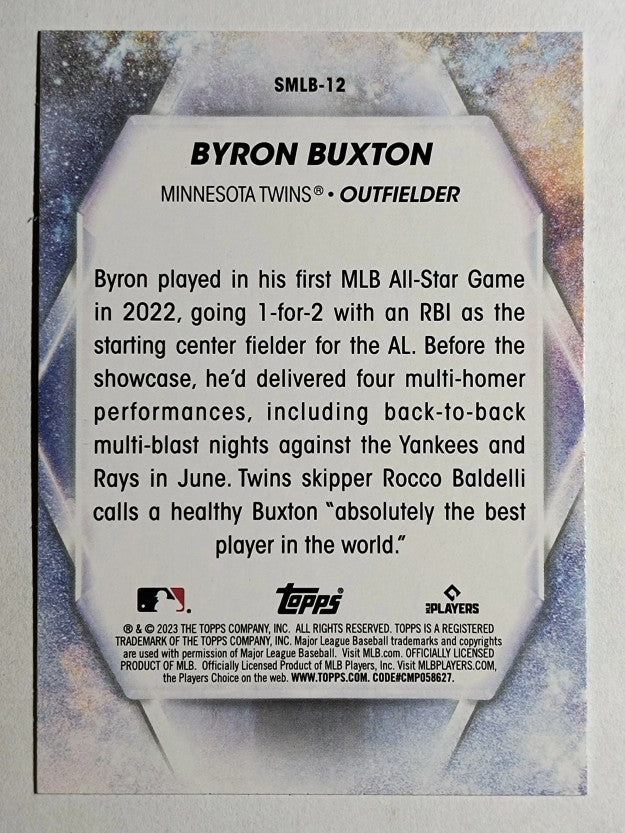 2023 Topps Stars of MLB #SMLB12 Byron Buxton
