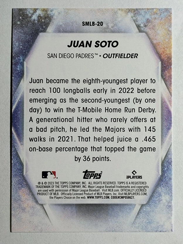 2023 Topps Stars of MLB #SMLB20 Juan Soto