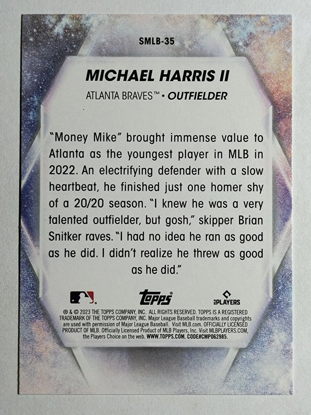 2023 Topps Stars of MLB #SMLB35 Michael Harris II